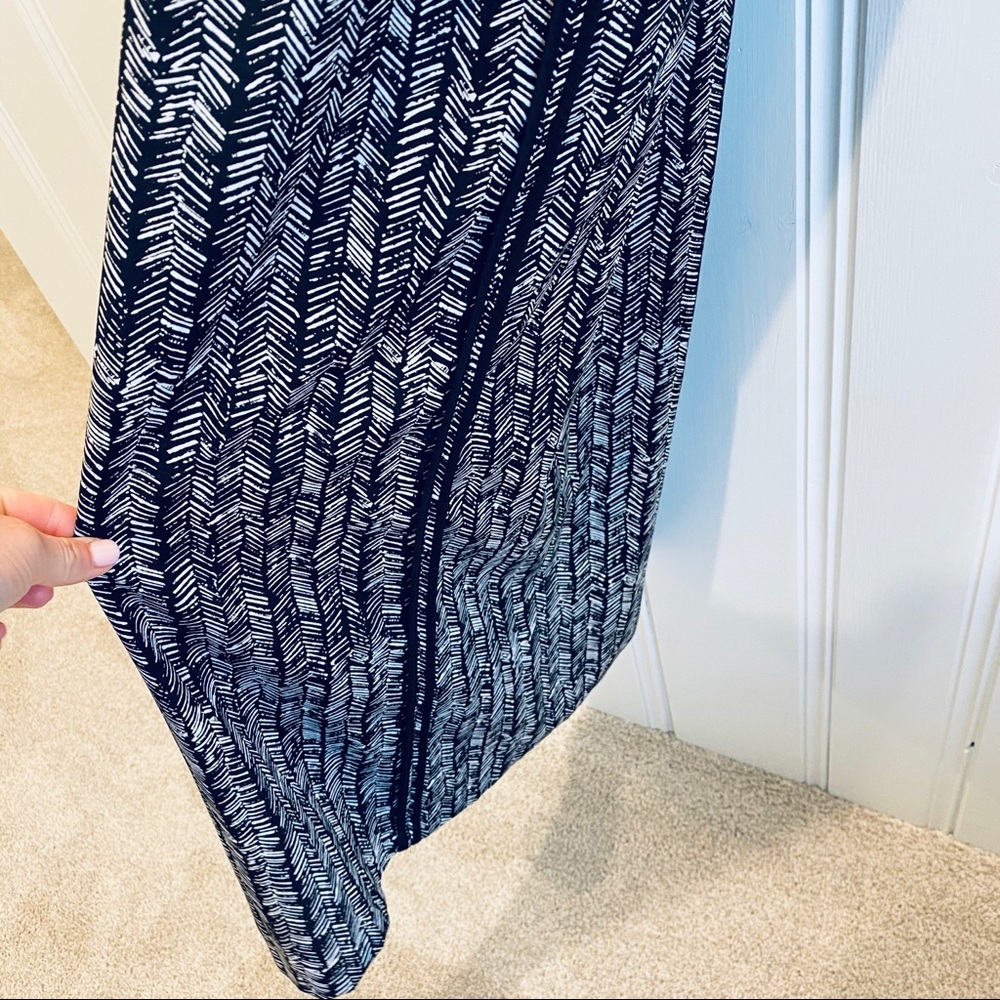 LOFT Navy Ribbed Maxi Slip Dress - Picture 7 of 7